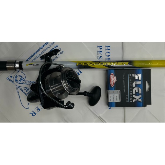 COMBO SURF CASTING CAMMA TUBERTINI E MULINELLO TICA