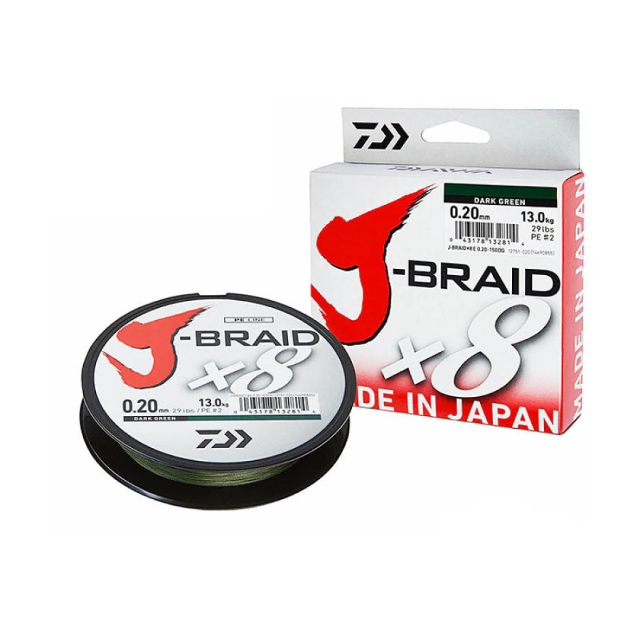 DAIWA TRECCIATO J-BRAID X8 MT.150