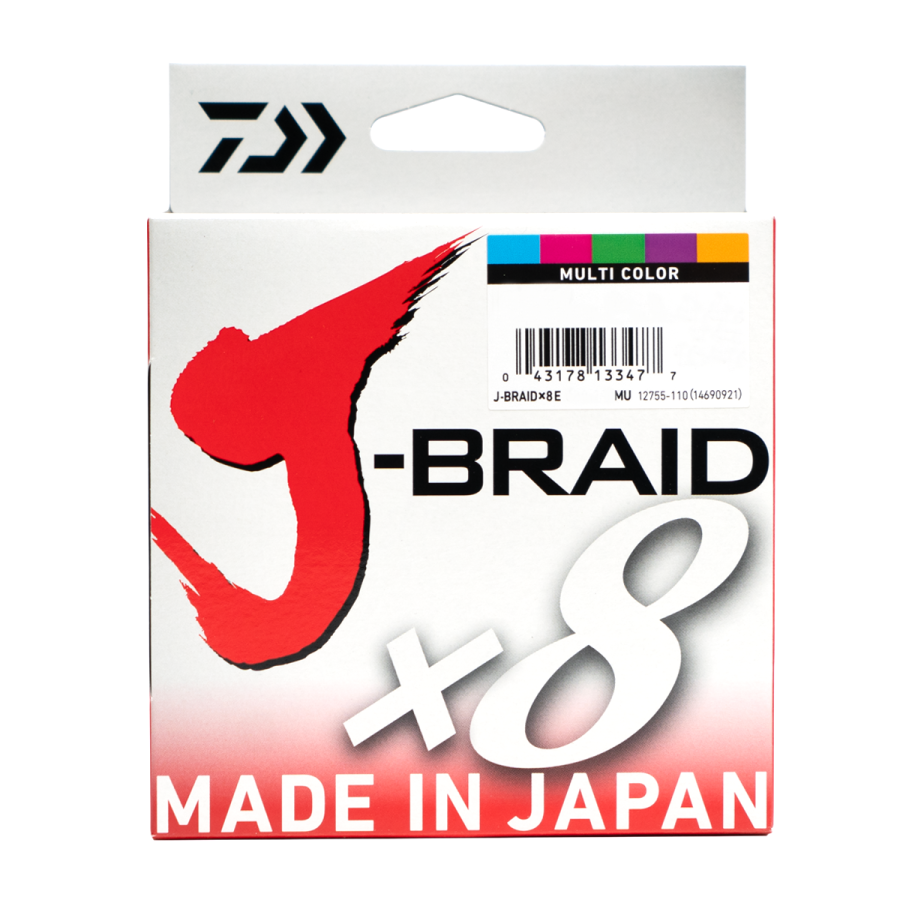 DAIWA  J-BRAID X8 MULTICOLOR  MT.300