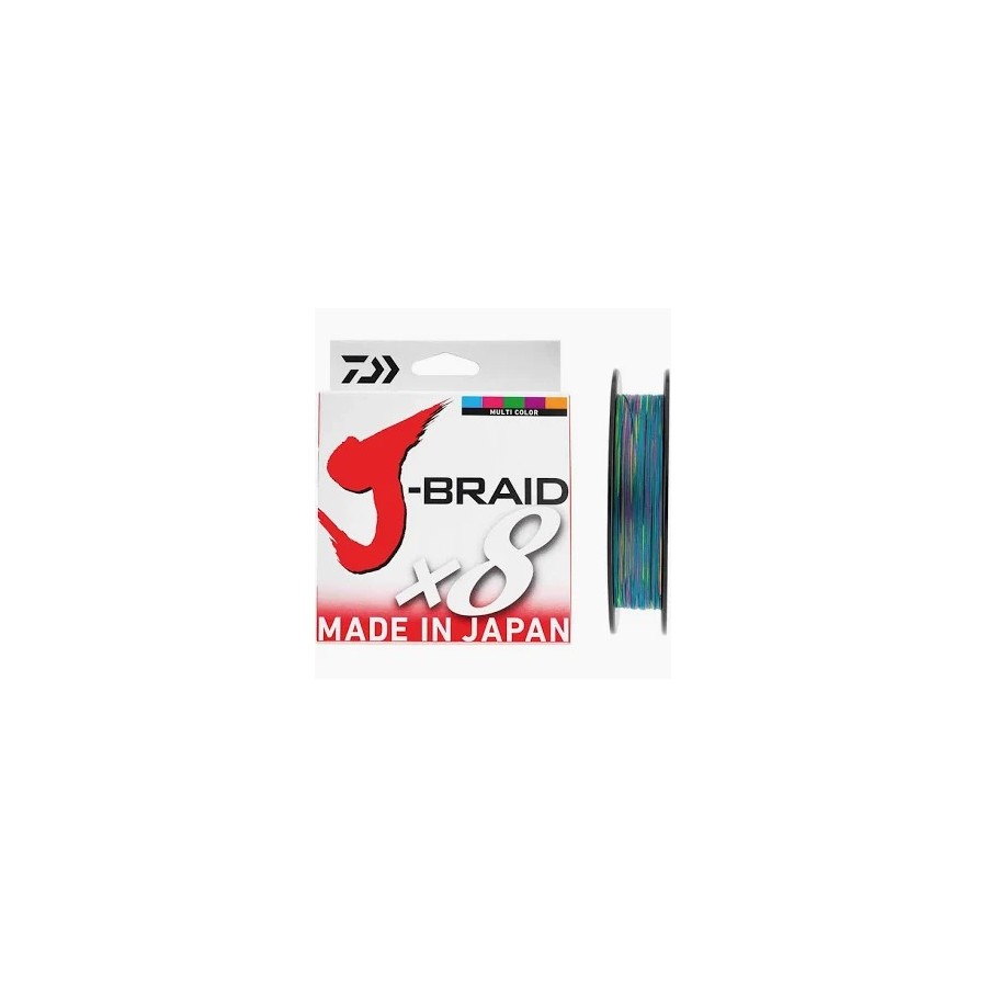 DAIWA  J-BRAID X8 MULTICOLOR  MT.300