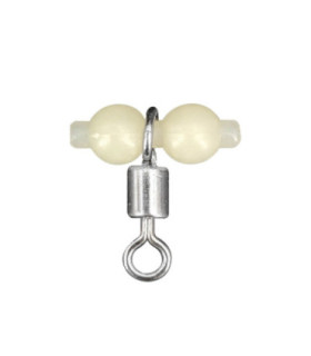 BULOX CROSS LINE FLUOR BEADS C/SWIVEL CONF.50 PEZZI