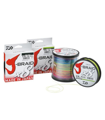 DAIWA J-BRAID X8 MT.1500 MULTICOLOR