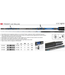 TRABUCCO TRIDENT LIVE TROLLING 6-12LB.