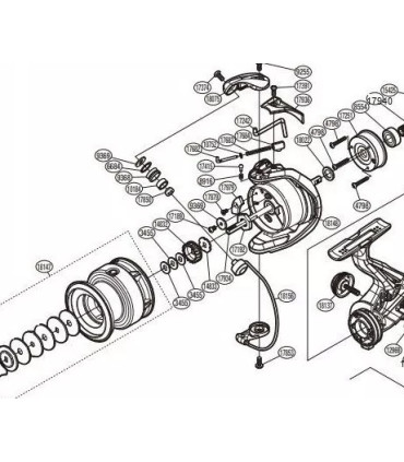 Shimano Ricambi Originali