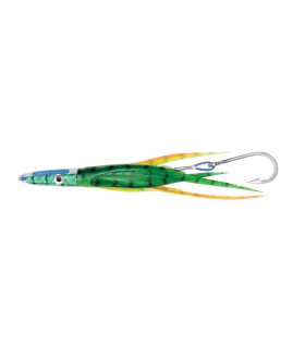 H2OPRO SHALLOW TAIL-MEAN MACHINE LURE SM ST  19 GREEN ORANGE
