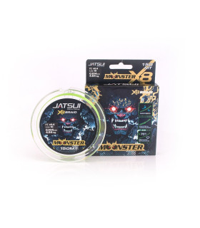 JATSUI MOONSTER BRAID GREEN 300MT PE1.2 23LB