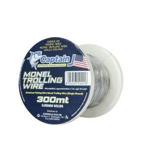 CAPITAIN J. MONEL TROLLING WIRE 300MT 0.65MM 60LBS