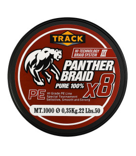 Track Line Panther Trecciato Braid 0.35 50lbs