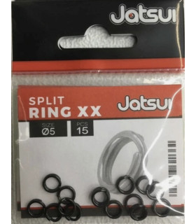 JATSUI SPLIT RING XX 8MM 15PEZZI