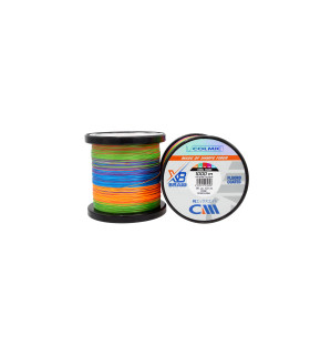 Colmic Trecciato CX8 Multicolor 300 MT