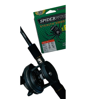 Combo Pesca Verticale (Jatsui Intrepid Jigger Type C + Mul. Force Jig  + Trecciato)