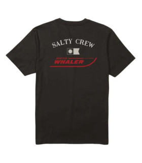 Salty Crew x Boston Whaler Whaler Icon T-Shirt Black Limited Edition