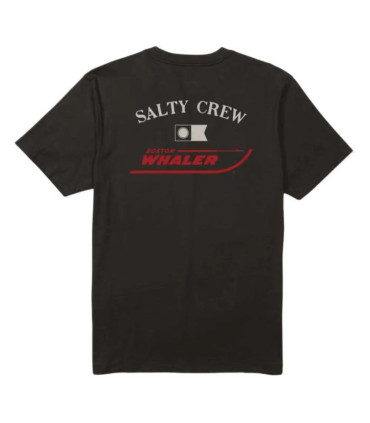 Salty Crew x Boston Whaler Whaler Icon T-Shirt Black Limited Edition