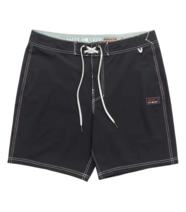 Salty Crew x Boston Whaler Whaler Boardshort Black Limited Edition