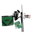 Combo Pesca Verticale (Jatsui Intrepid Jigger Type S+ Mul. Wax Winch 8000 + Trecciato)
