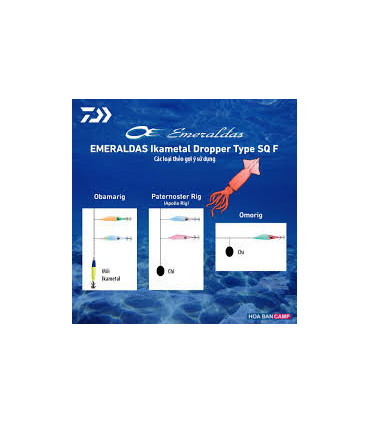 copy of Daiwa Emeraldas Ika Metal Dropper Type SQ RVF 1,8