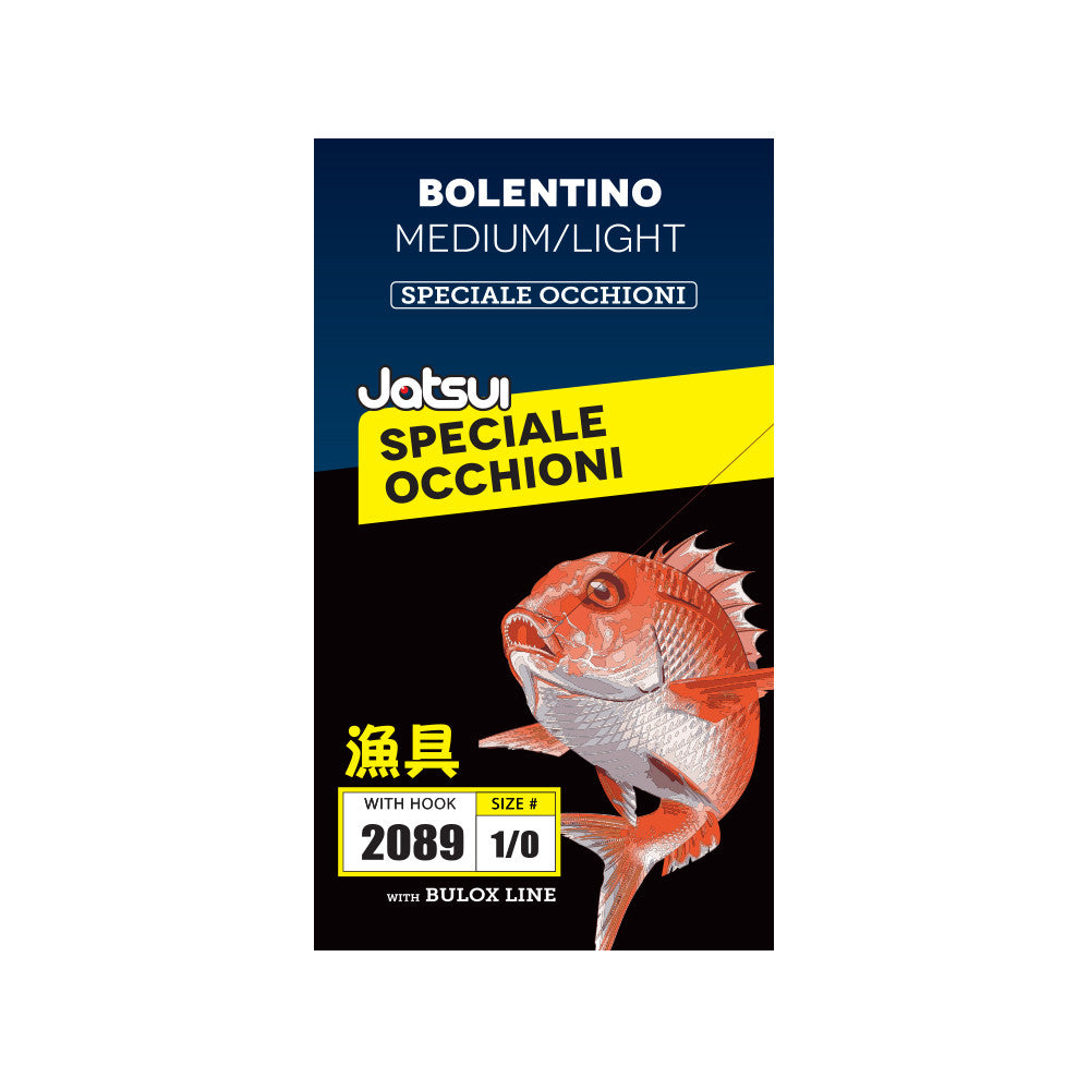 JATSUI LENZA BOLENTINO MED/LIGHT SPEC. OCCHIONI