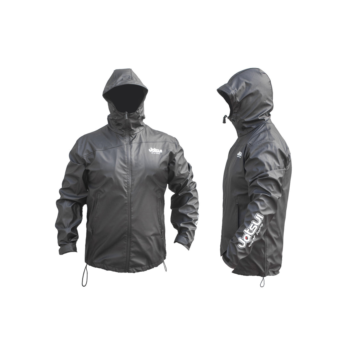 JATSUI GIACCA BLACK RAIN JACKET XXL