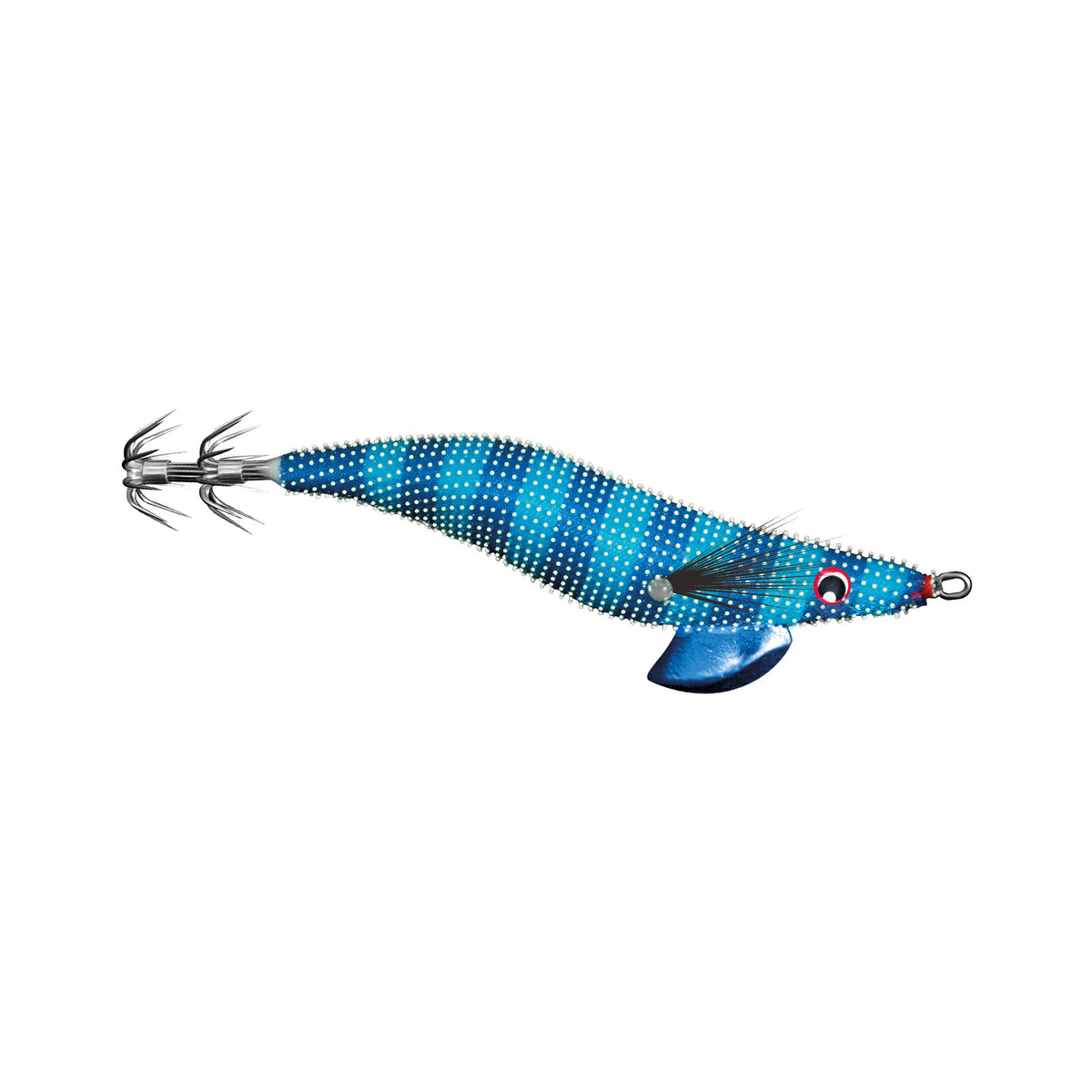 JATSUI RUSH EGI RUBBER 2.5 COL. BLU