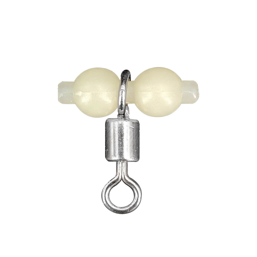 BULOX CROSS LINE FLUOR BEADS C/SWIVEL CONF.50 PEZZI