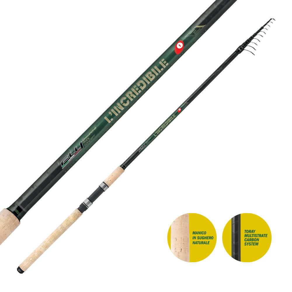 FLY INCREDIBILE CANNA MT.3,90 AZ.2 1-20GR S/ANELLI