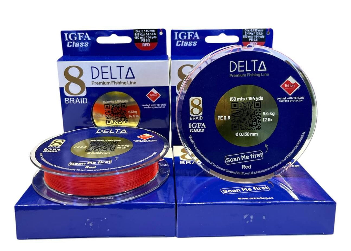 DELTA TRECCIATO RED MT. 150