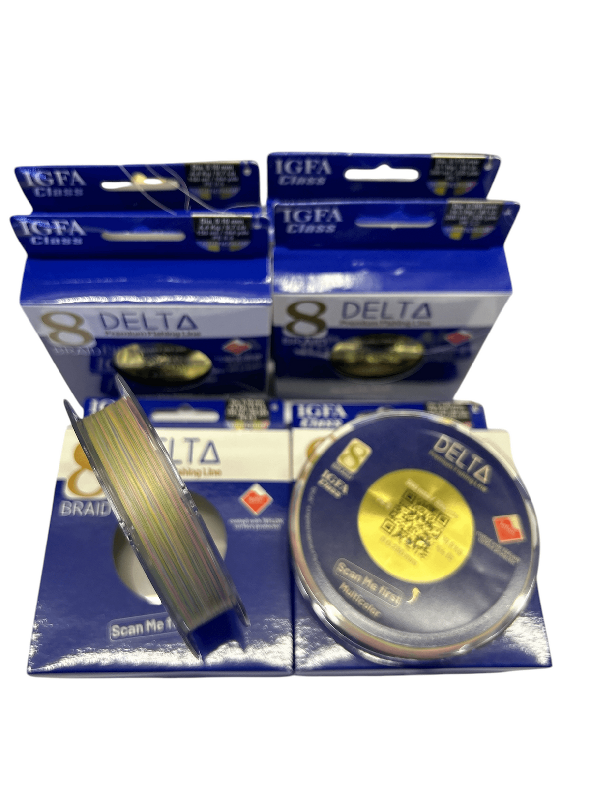 DELTA TRECCIATO MULTICOLOR  MT. 300 E MT. 150