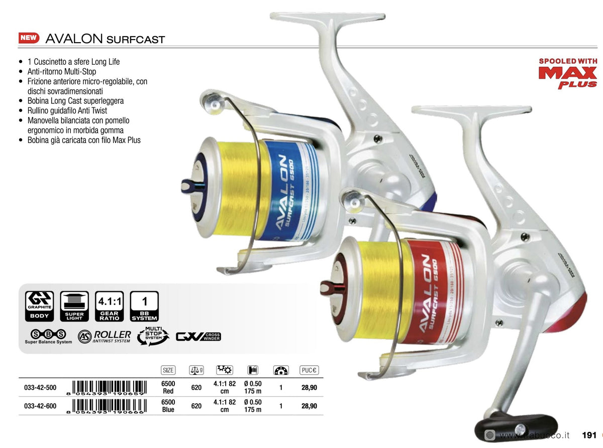 Trabucco Mulinello Avalon SurfCast