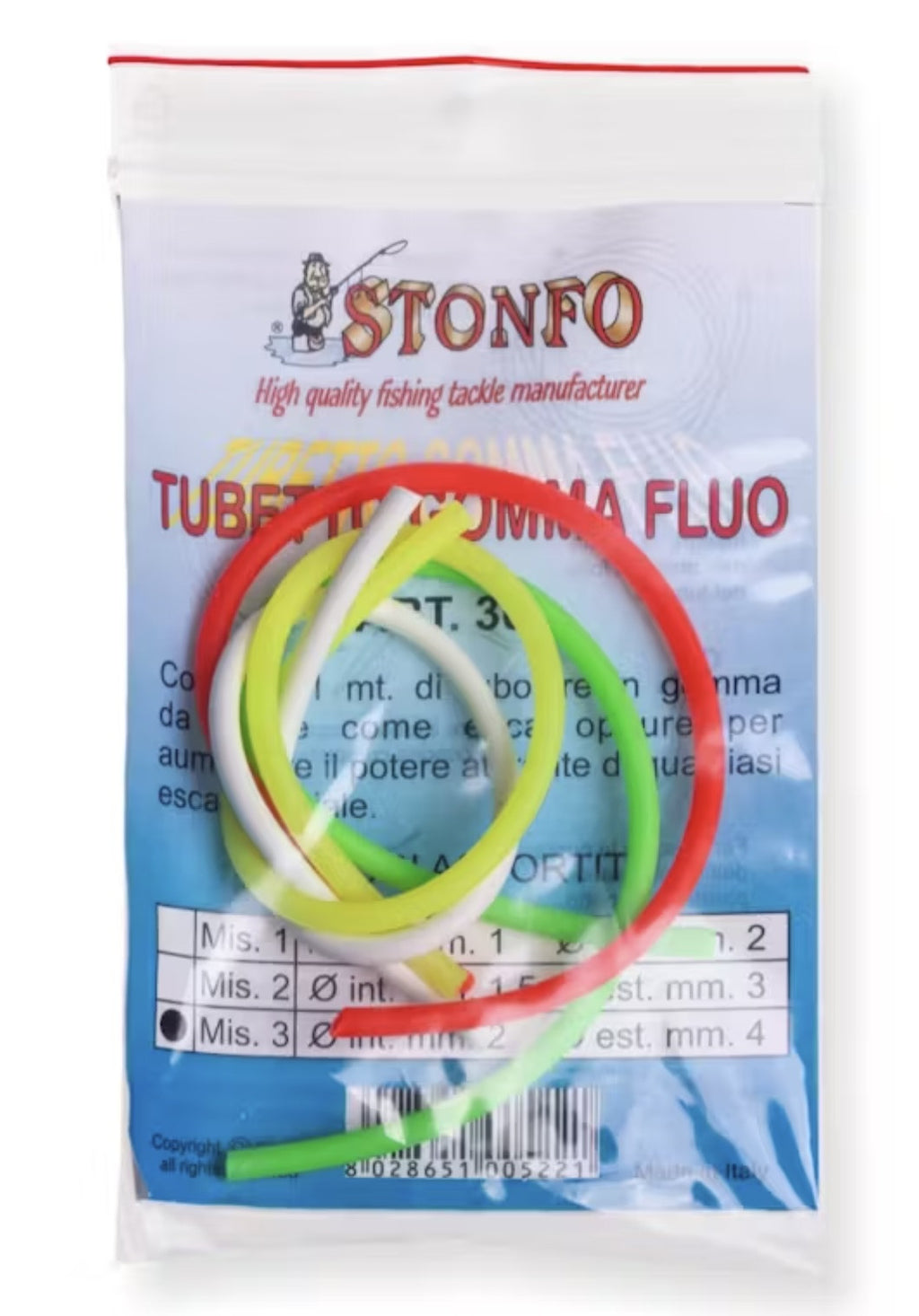 Stonfo Tubetto Gomma Fluo Art 303