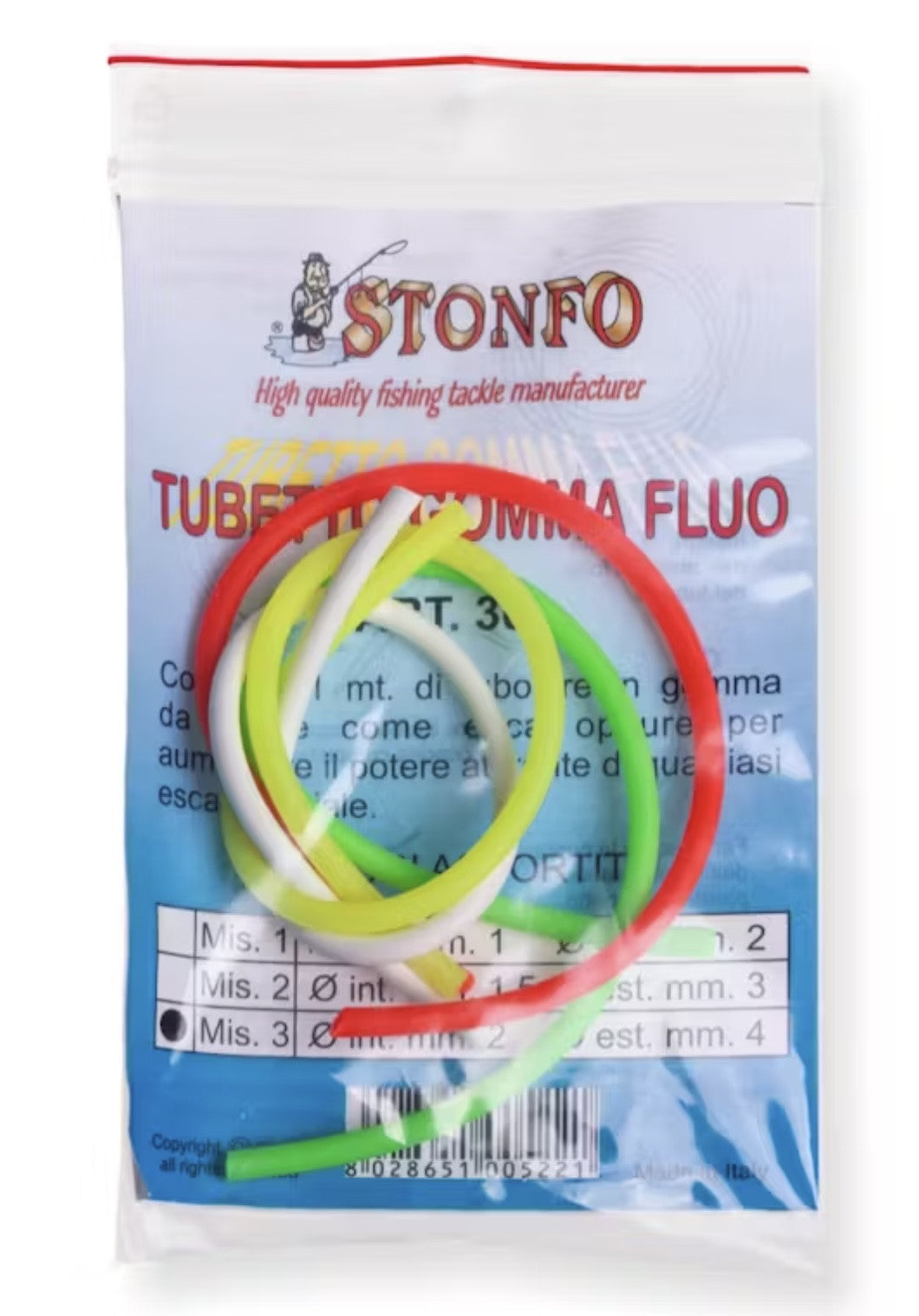 Stonfo Tubetto Gomma Fluo Art 303