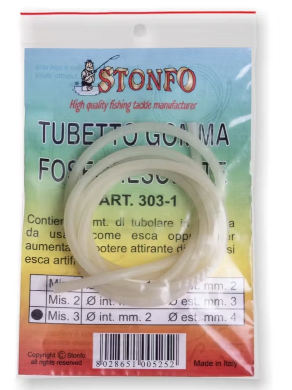 Stonfo Tubettp Gomma Fosforo Art 303 - 1