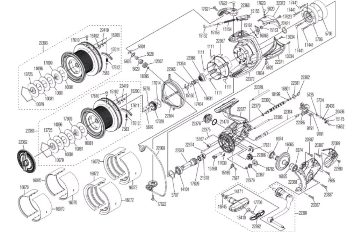Shimano Ricambi Originali 2