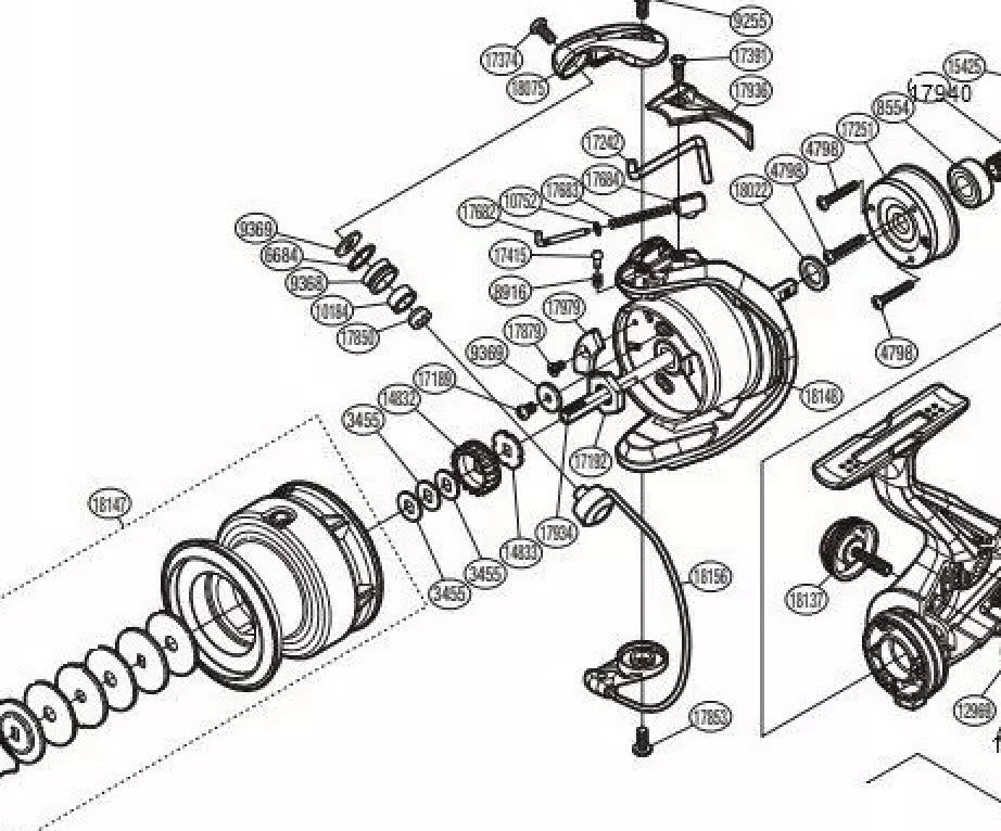 Shimano Ricambi Originali 1