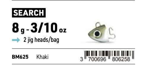 Black Minnow 90 GR 8 Tete Plombée