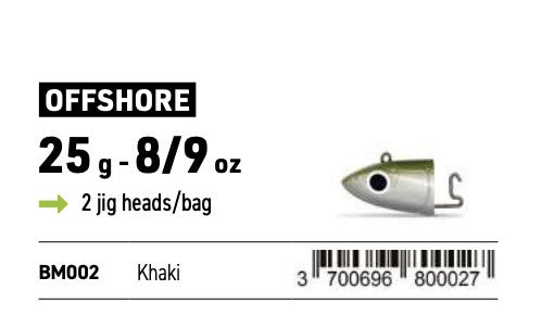 Black Minnow 120 Gr 25 Off Shore