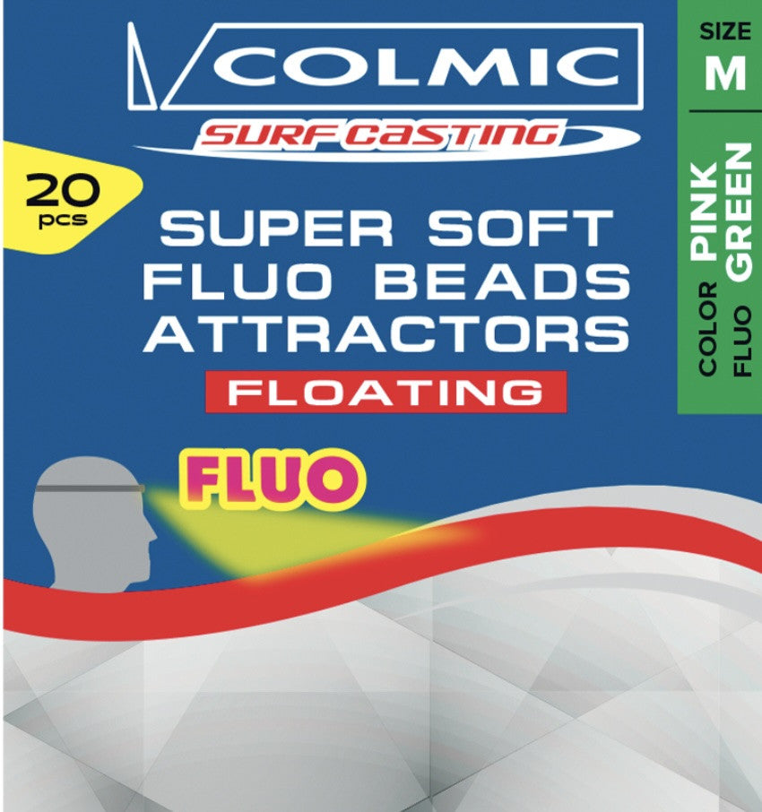 Colmic Super Soft Fluo Beads Attractors Mis L
