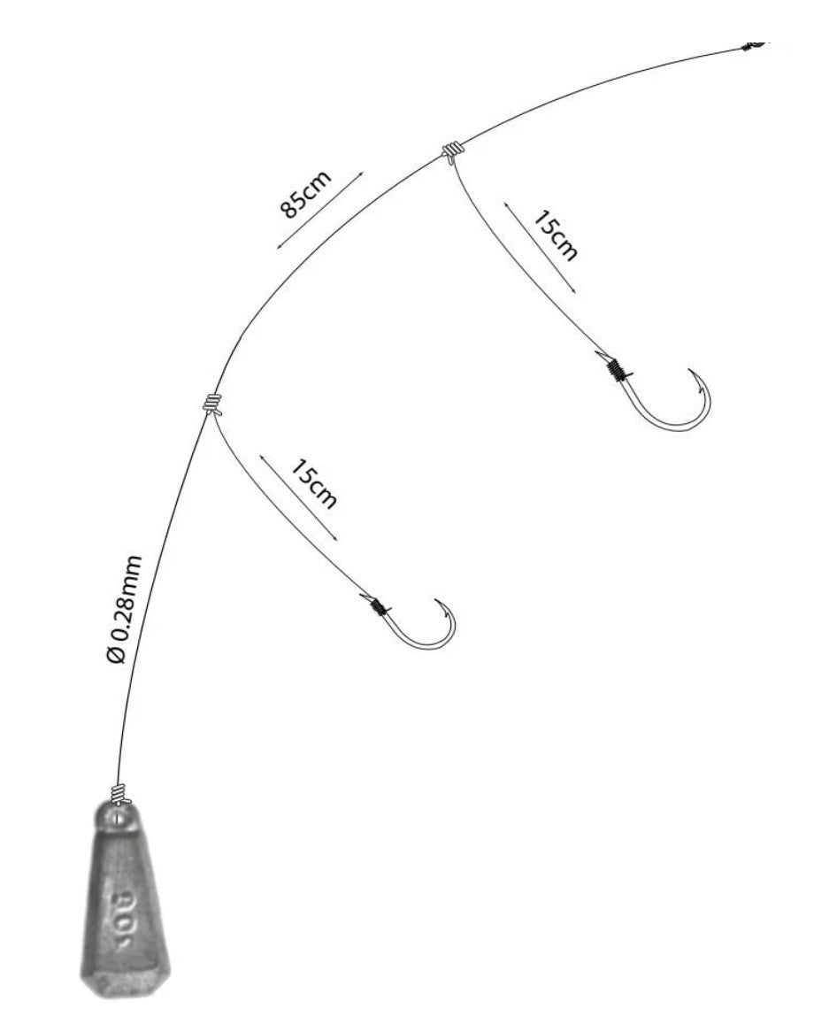 Ragot Palangrotte x2 Calamento con Piombo