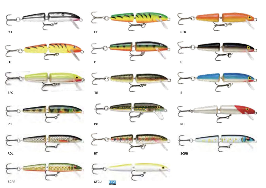 Rapala Jointed J13 cm.13
