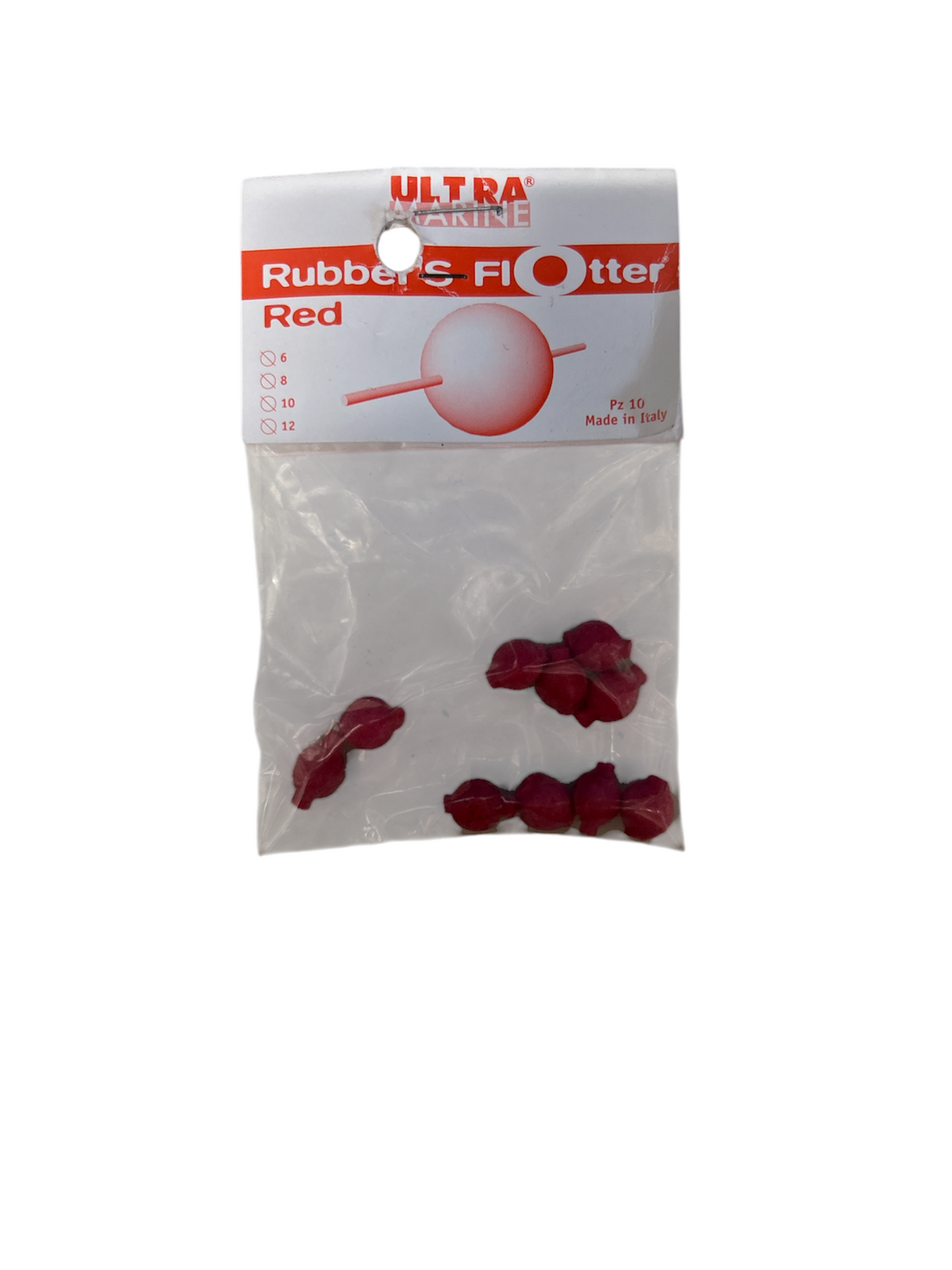 Ultra Marine Rubbers Flotter Red N6
