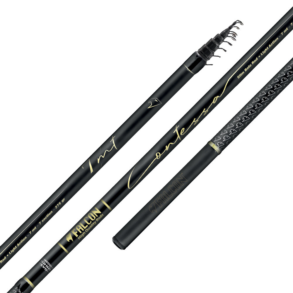 FALCON CANNA CONTESSA SLIM BOLO LIGHT MT.7.00 S/ANELLI