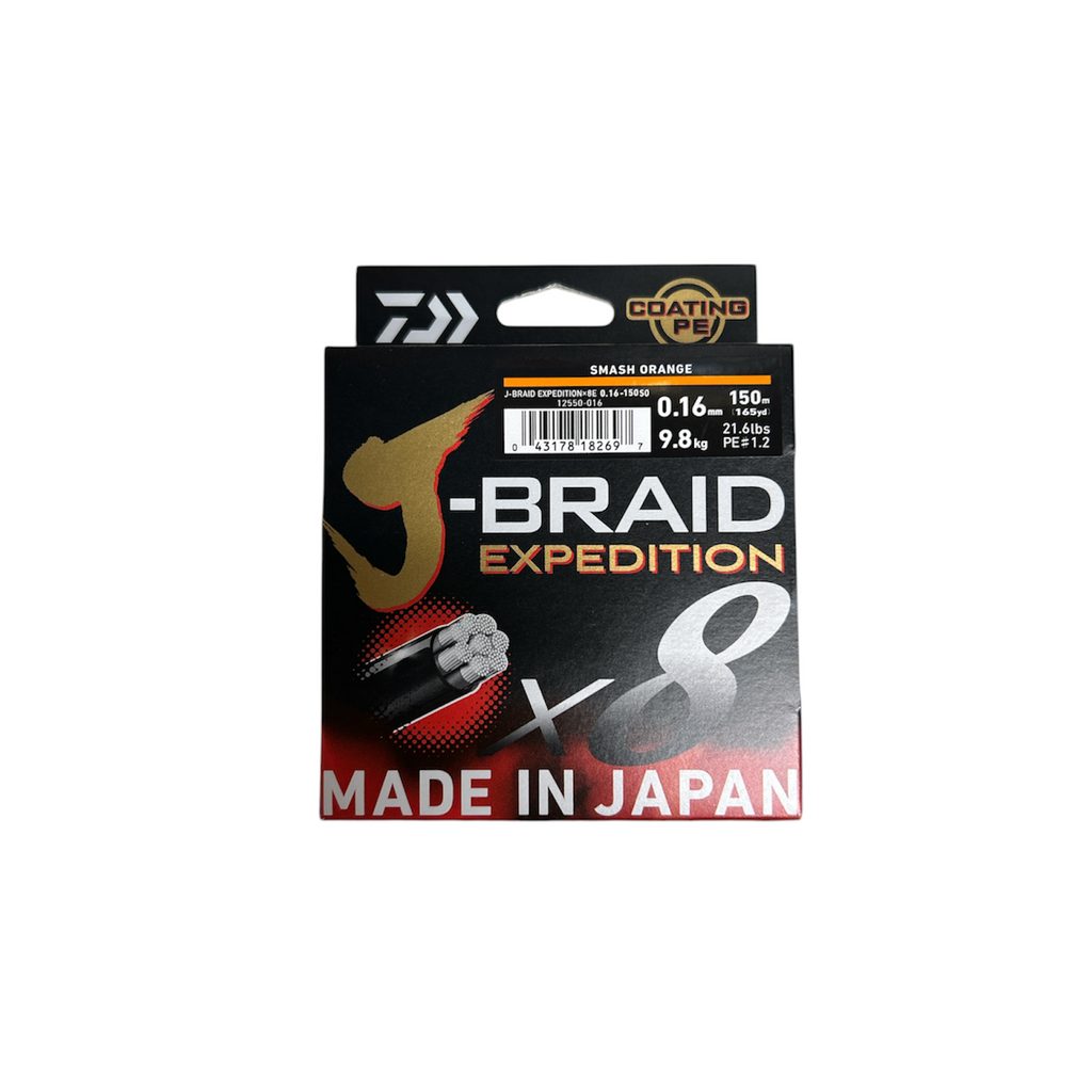 Daiwa Treccia X8 Expedition j-braid 150 mt