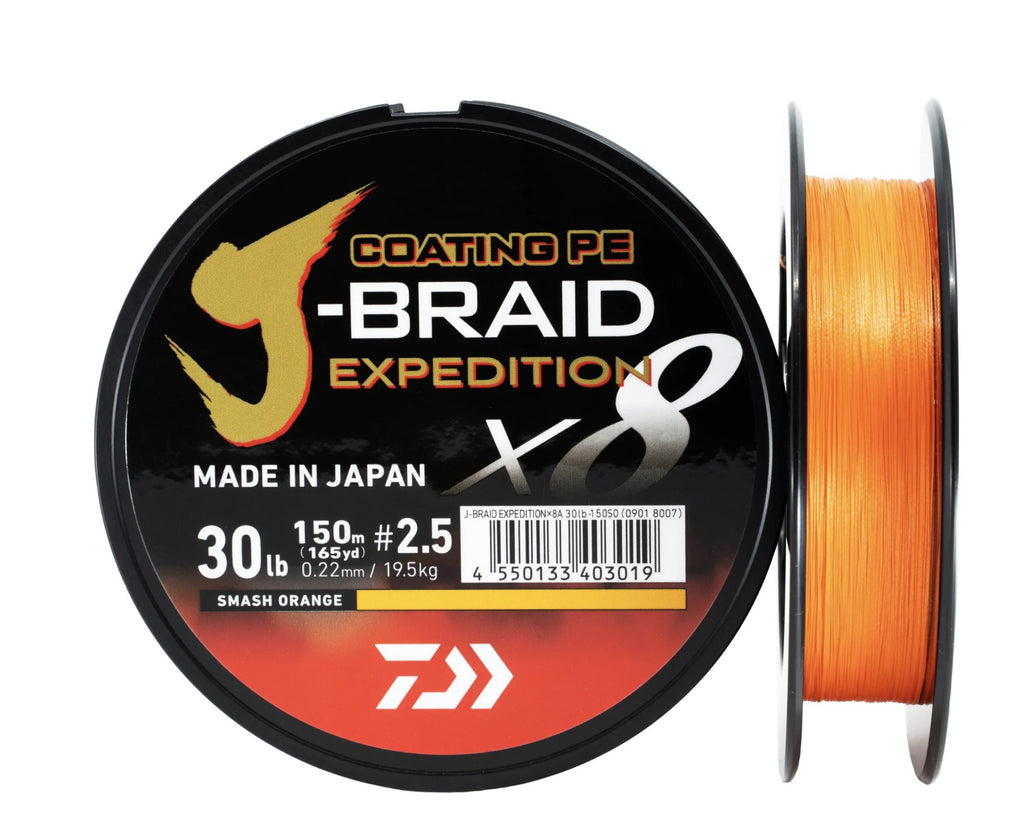 Daiwa Treccia X8 Expedition j-braid 150 mt
