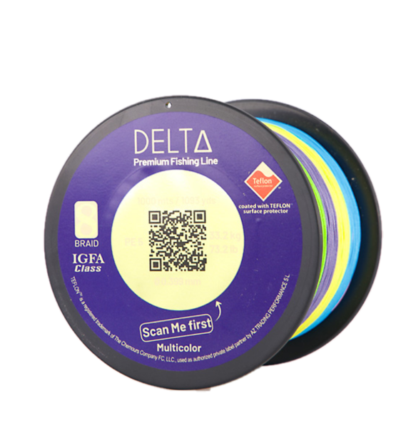 Delta Teflon X8 Multicolor Mt.1000 Ø 0,46