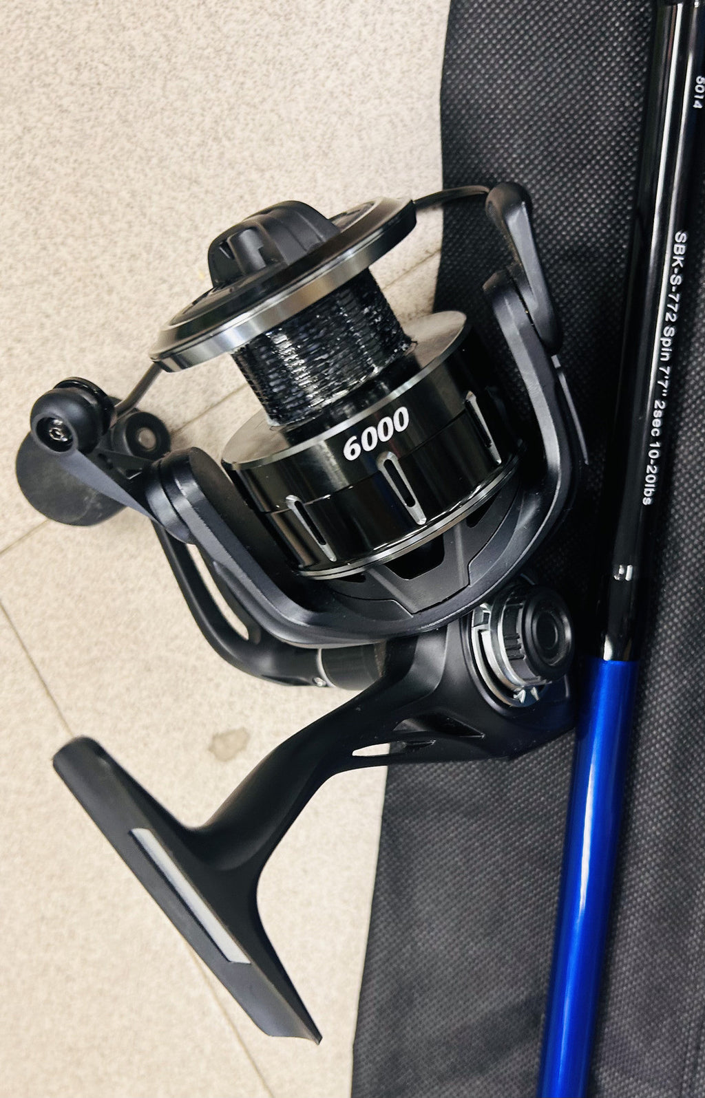 Combo Canna Sabiki Pro + mulinello 6000