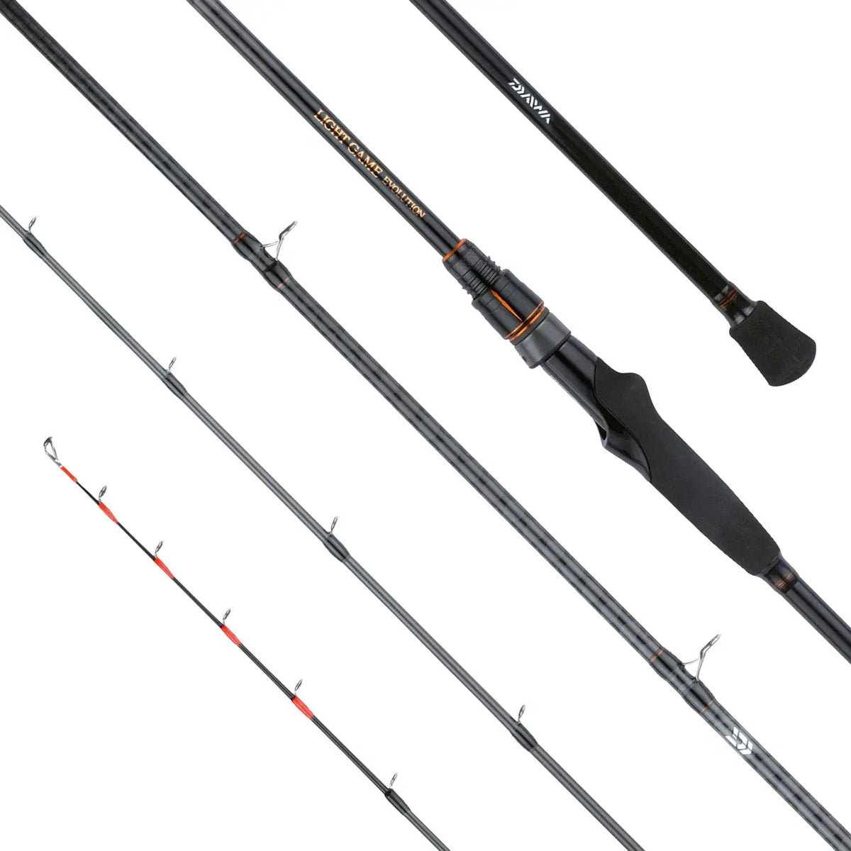 Combo Daiwa LeoBritz 200J L + canna Daiwa Light Game Evolution 73h mt. 210