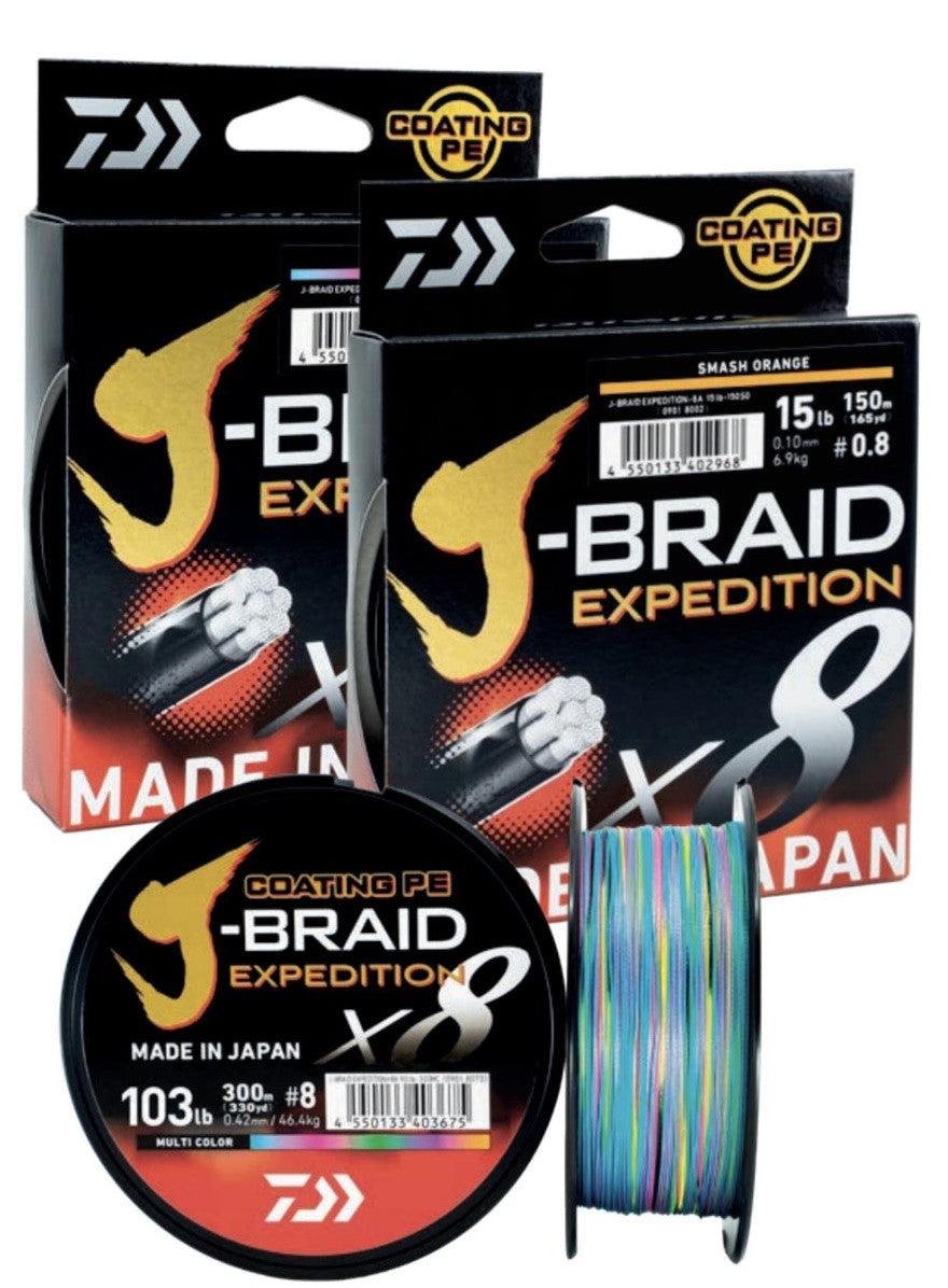 Daiwa J-Braid Expedition Mt. 150 Dark Green