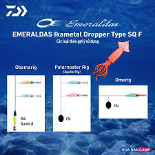 Daiwa Emeraldas Ika Metal Dropper Type SQ RVF 1,8 GR 4 FLOATING