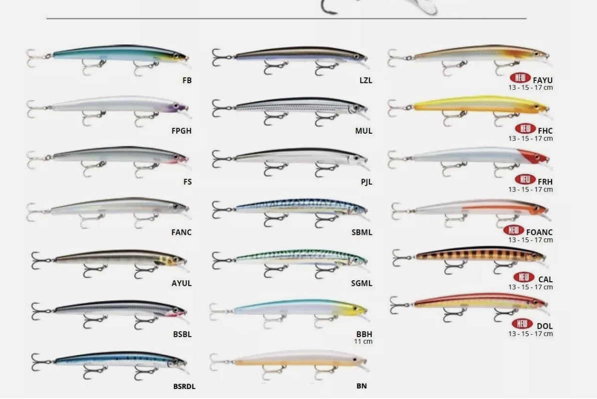 Rapala Maxrap cm.13 Gr. 15