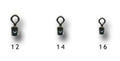 Colmic One Side Back Snap Swivel Wite Hole