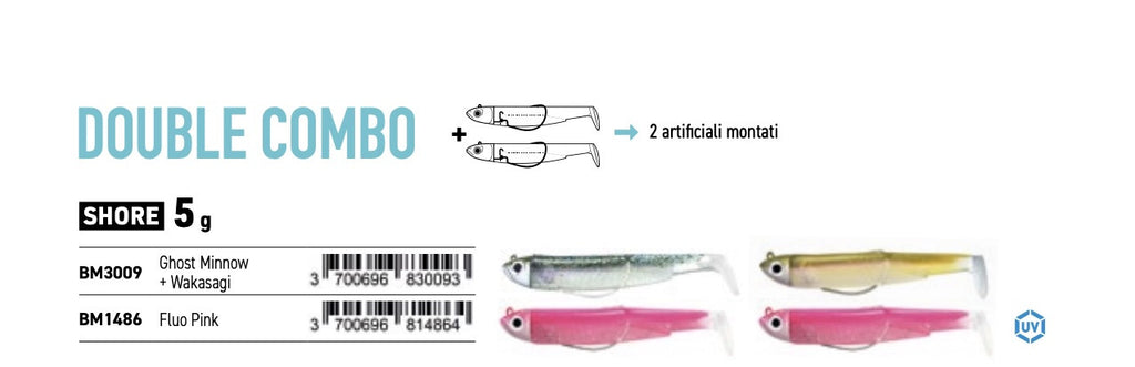 Fiiish Black Minnow M. 2 Double Combo Shore 5 gr.